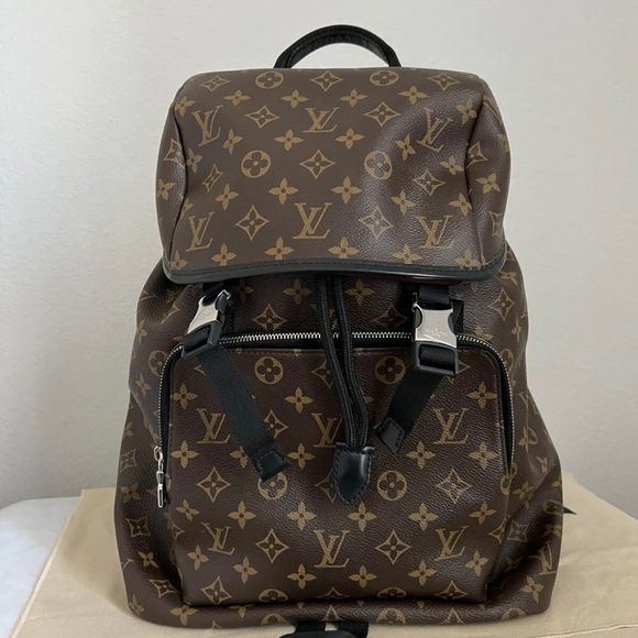 Louis Vuitton Zack backpack Monogram Macassar Canvas Noir SOLD - Picture 13 of 13